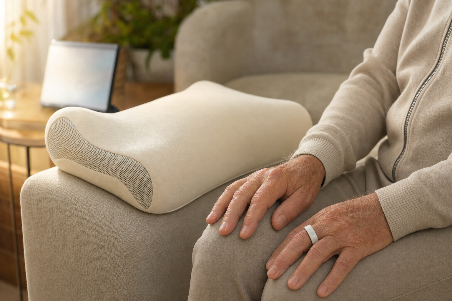 Day-to-day health management with DR H smart ring and pillow